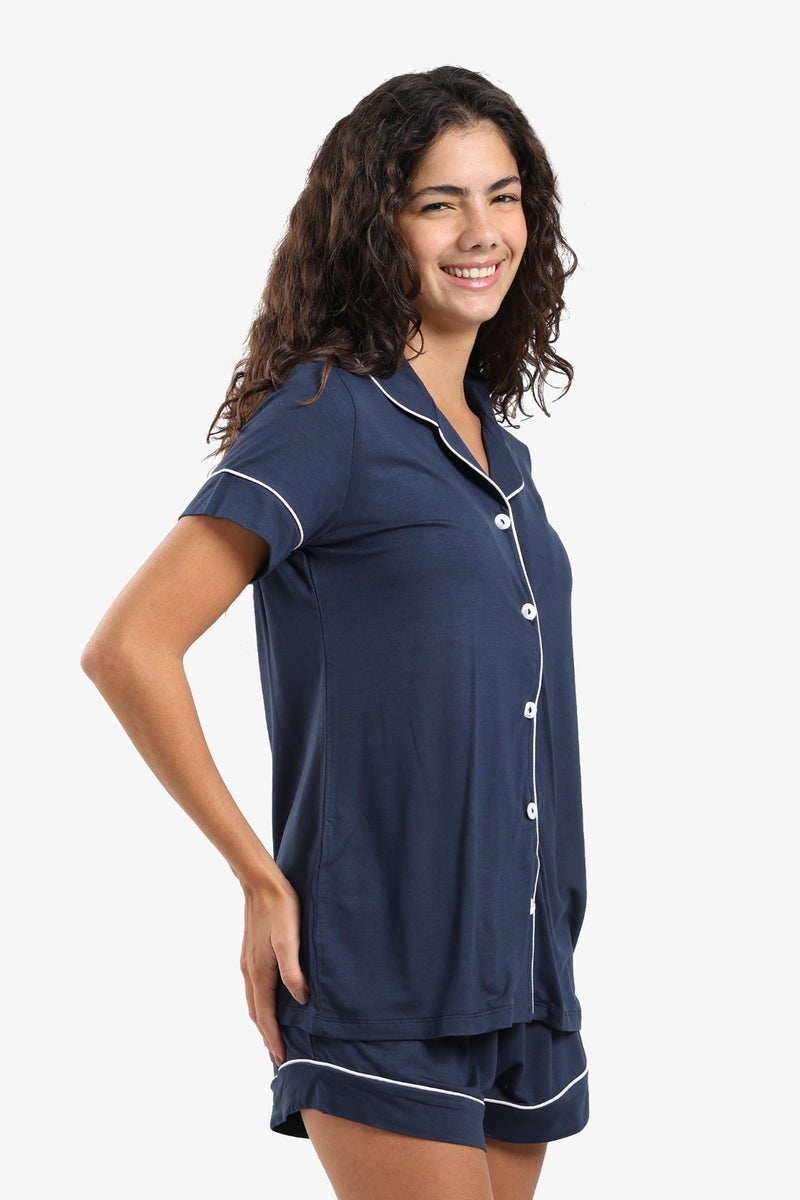 Carina Classic Poplin Pyjama Set - Image 2